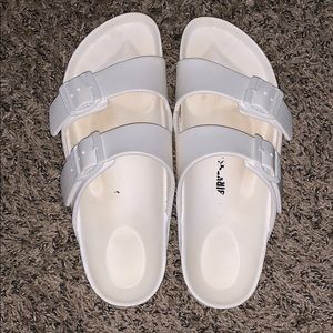 White Birkenstocks